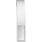 Ekena Millwork 3"W x 14"D x 18"H Standard Heritage Architectural Grade PVC Knee Brace BRCP03X14X18HTG - alternate 4
